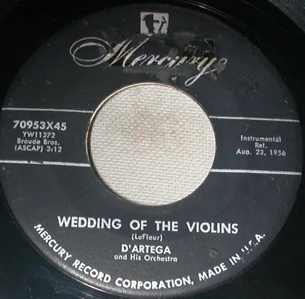D'Artega And His Orchestra - In The Blue Of The Evening