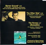 CD Single - Daryl Braithwaite - Barren Ground