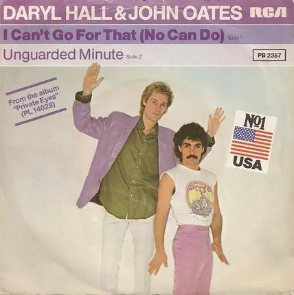 Daryl Hall & John Oates - I Can't Go For That (No Can Do)