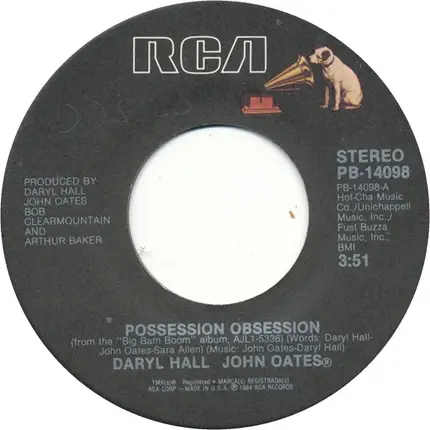 Daryl Hall & John Oates - Possession Obsession