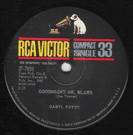 Daryl Petty - One Love Forever / Goodnight Mr. Blues