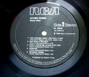 LP - Daryl Hall - Sacred Songs