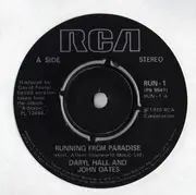 7'' - Daryl Hall & John Oates - Running From Paradise