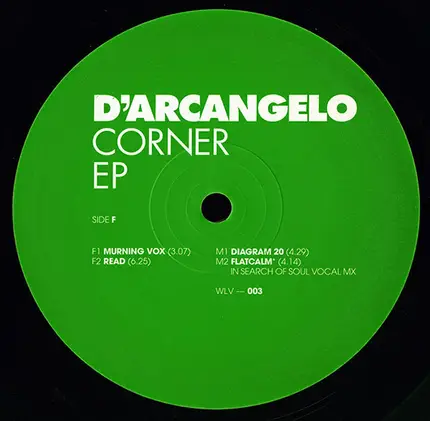 D'Arcangelo - Corner EP
