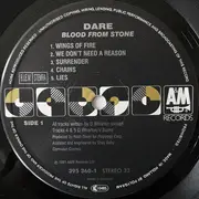 LP - Dare - Blood From Stone