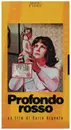 VHS - Dario Argento - Profondo Rosso / Deep Red - Italian