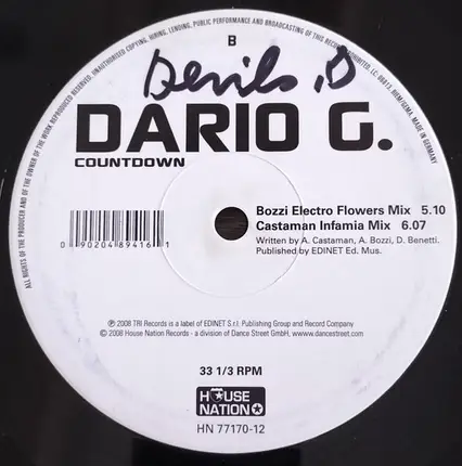 Dario G - Countdown (Medley The Final Countdown)