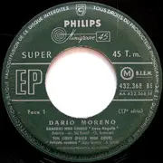 7inch Vinyl Single - Dario Moreno - Dansons Mon Amour 'Hava Naguila'