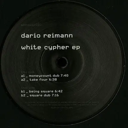 Dario Reimann - White Cypher EP