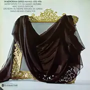 LP - Darius Milhaud - Heinz Rehfuss - In Memoriam: Darius Milhaud 1892-1974 - Sacred Service For The Sabbath Morning
