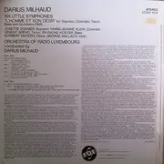 LP - Milhaud - Six Little Symphonies / 'L'Homme Et Son Désir'