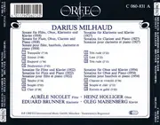 CD - Milhaud - Kammermusik Für Bläser Und Klavier