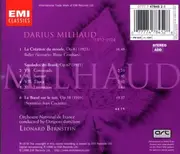 CD - Darius Milhaud , Leonard Bernstein , Orchestre National De France - La Création Du Monde / Le Boeuf Sur Le Toit / Saudades Do Brasil