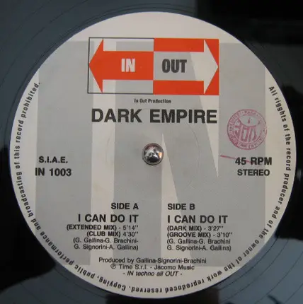 Dark Empire - I Can Do It