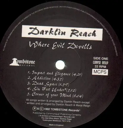 Darklin Reach - Where Evil Dwells