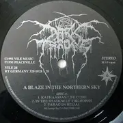 LP - Darkthrone - A Blaze In The Northern Sky - 1st UK Press on Peaceville / OIS