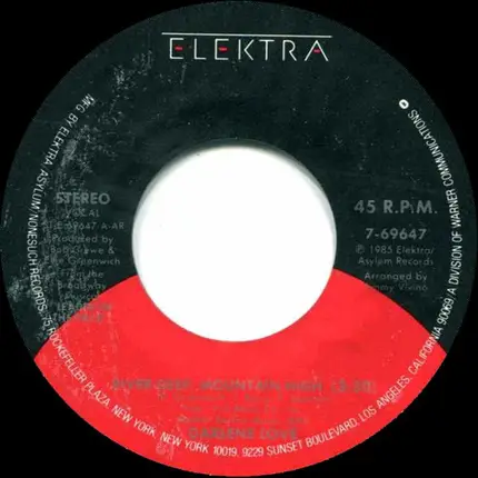 Darlene Love / Annie Golden - River Deep, Mountain High / Leader Of The Pack