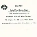 12'' - Darren Christian - Uni-Fiktion - Promo
