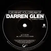 12inch Vinyl Single - Darren Glen - For What You Dream Of