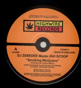 Jah Scoop - Smoking Marijuana / Round My Brain