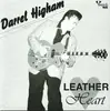 7inch Vinyl Single - DARREL HIGHAM - LEATHER HEART - PINK VINYL