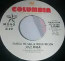 7inch Vinyl Single - Darrell McCall & Willie Nelson - Lily Dale