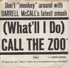 7inch Vinyl Single - Darrell McCall - (What'll I Do) Call The Zoo - Original US. Picture Sleeve