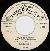 Darrell Glenn - We'll Be Married (In That Church In The Wildwood) / Mister Cuckoo Bird
