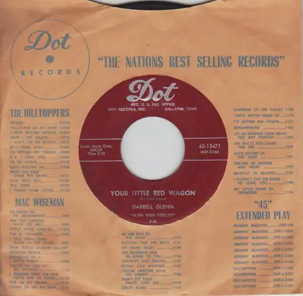 Darrell Glenn - Your Little Red Wagon