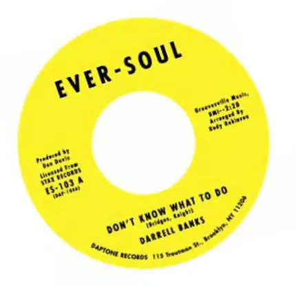 Darrell Banks - Don't Know What To Do