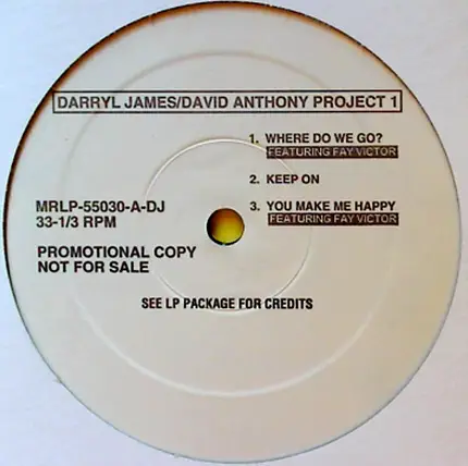 Darryl James & David Anthony - Project 1