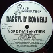 Darryl D'Bonneau - More Than Anything