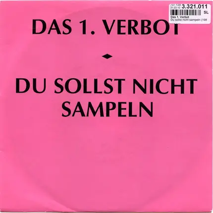 Das 1. Verbot - Du Sollst Nicht Sampeln