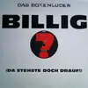 12'' - Das Boxenluder - Billig (Da Stehste Doch Drauf!)