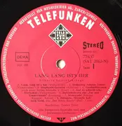 LP - Das Belvédère-Orchester - Lang, Lang Ist's Her (Silberne Spieluhrklänge)