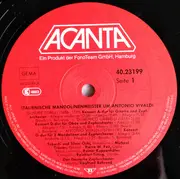 LP - Das Deutsche Zupforchester , Leitung: Siegfried Behrend - Italienische Mandolinen-Meister Um Antonio Vivaldi