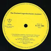 LP - Das Emsland - Jugendorchester - Gloryland, Glory-Halleluja