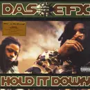 Double LP - Das EFX - Hold It Down - + Insert, Turquoise vinyl.