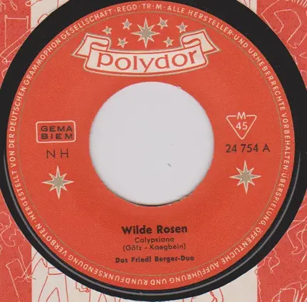 Das Friedl Berger-Duo - Wilde Rosen