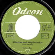 7inch Vinyl Single - Das Hellberg-Duo - Glücksklee Und Vergißmeinnicht / Ein Altes Paar