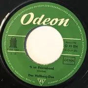 7inch Vinyl Single - Das Hellberg-Duo - S'Ist Feierabend / Riesengebirglers Heimatlied