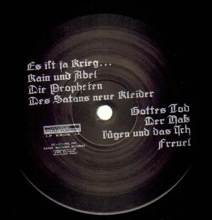 Das Ich - Die Propheten