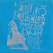 7inch Vinyl Single - Das Oath / Total Fury - Full Circle Thrash Tour - clear pressing