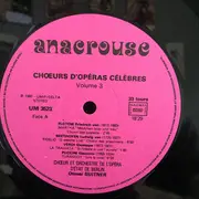 LP - Das Orchester Der Staatsoper Berlin , Chor Der Staatsoper Berlin , Otmar Suitner - Choeurs D'Opéras Célèbres - Vol. III