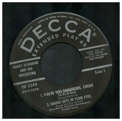 Das Orchester Harry Hermann - She's In The Mood For Melody
