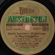 Das Orchester Karl Loubè - Zarah Leander's Welterfolge In Neuaufnahmen