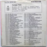 7inch Vinyl Single - Das Orchester Lutz Albrecht - Teenager-Party