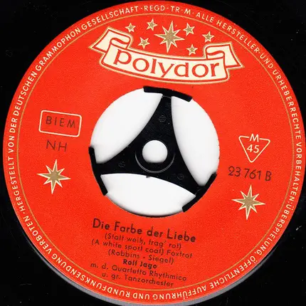 Das Quartetto Rhythmico - Rinaldo-Rinaldini / Die Farbe Der Liebe