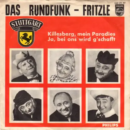 Das Rundfunk-Fritzle - Killesberg, Mein Paradies / Jo, Bei Ons Wird G'schafft