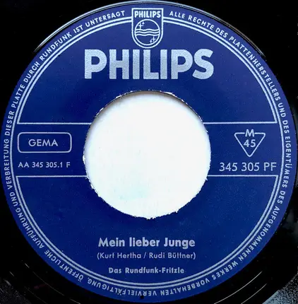 Das Rundfunk-Fritzle - Mein Lieber Junge